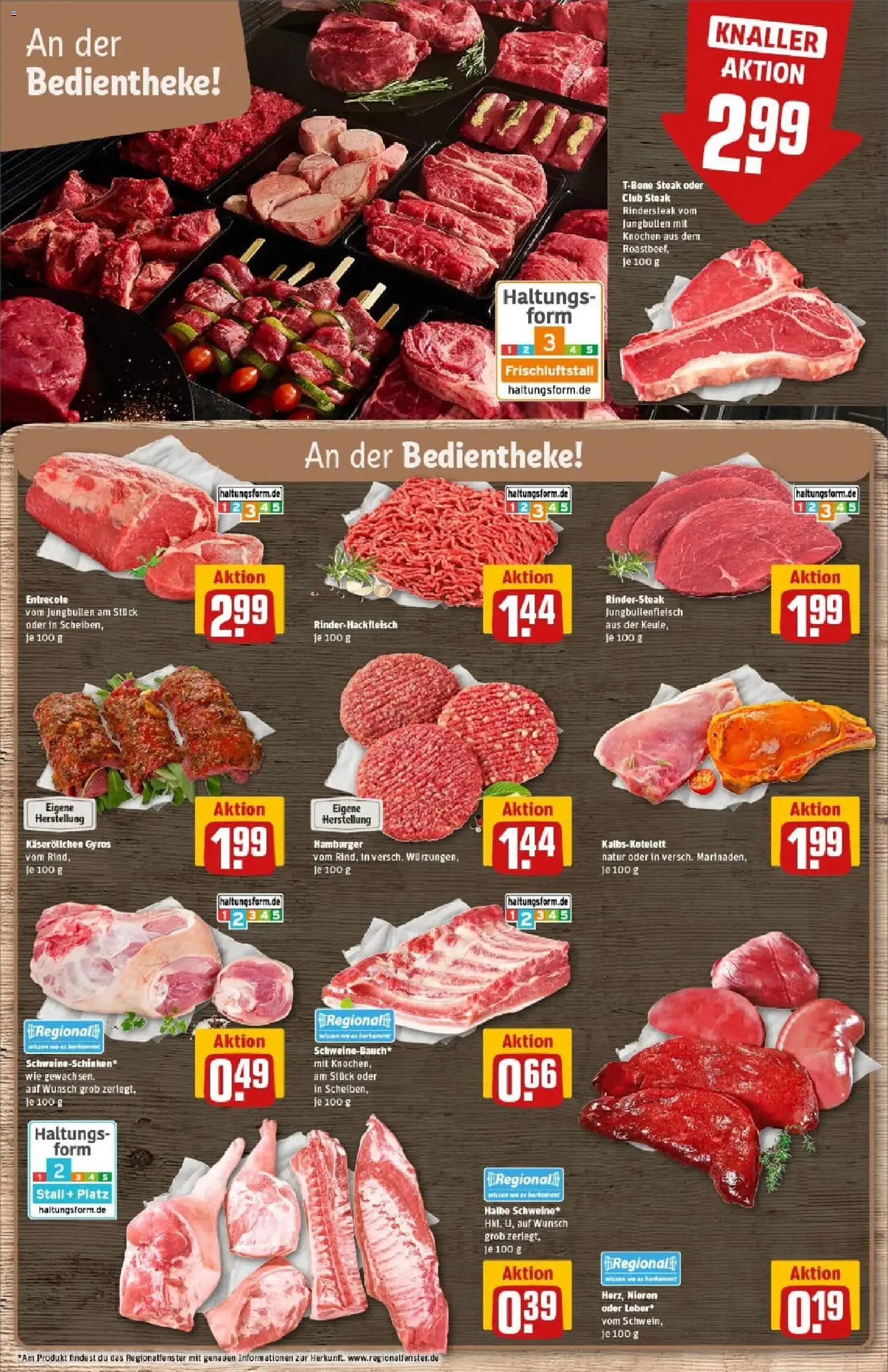 Rewe prospekt Hildesheim	 – gültig ab 11.01.2026 | Seite: 9 | Produkte: Entrecote, Gyros, Steak, Hackfleisch