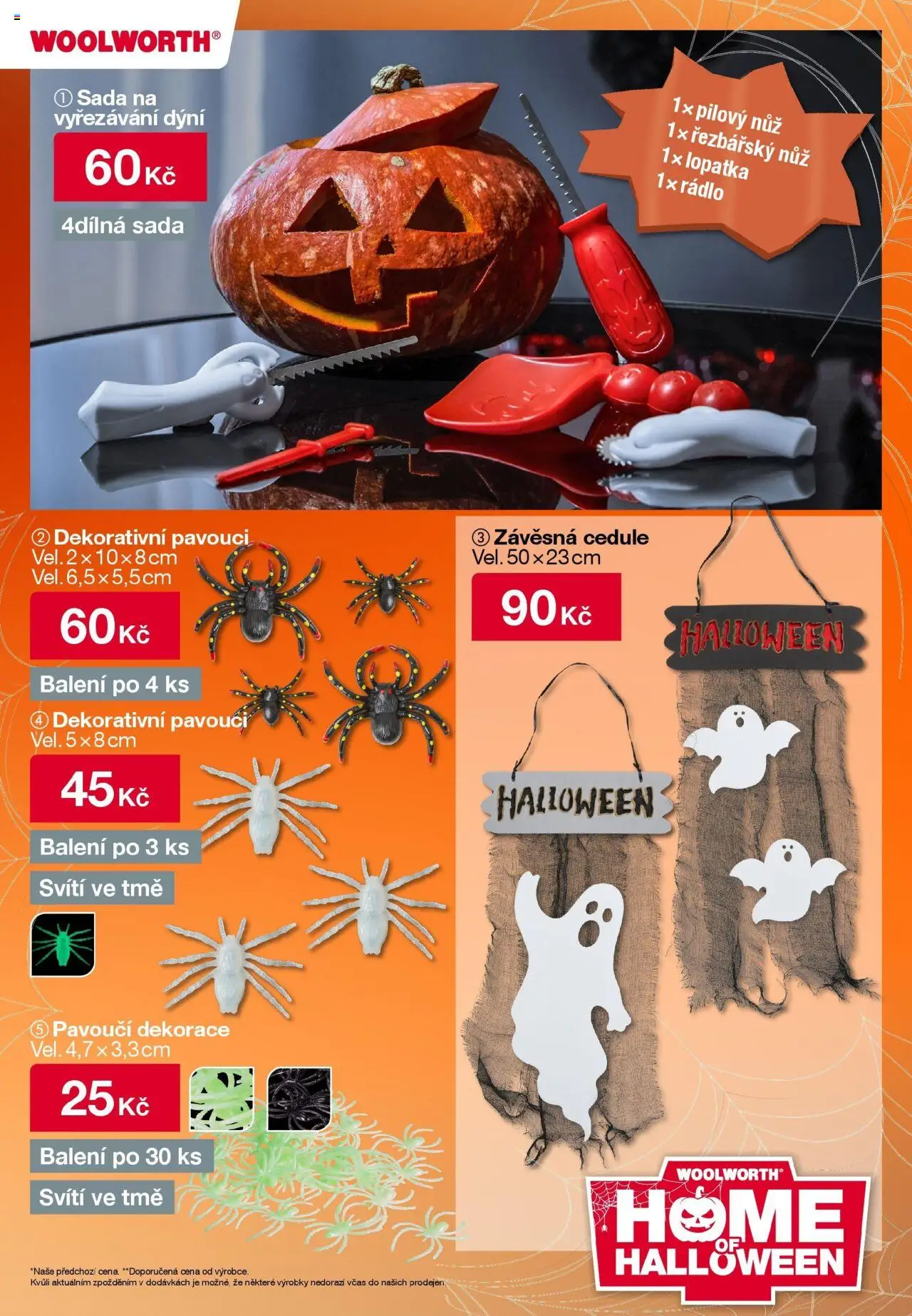 Woolworth leták od 03.10.2025 - akční nabídka | Strana: 15 | Produkty: Nůž, Lopatka, Dekorace
