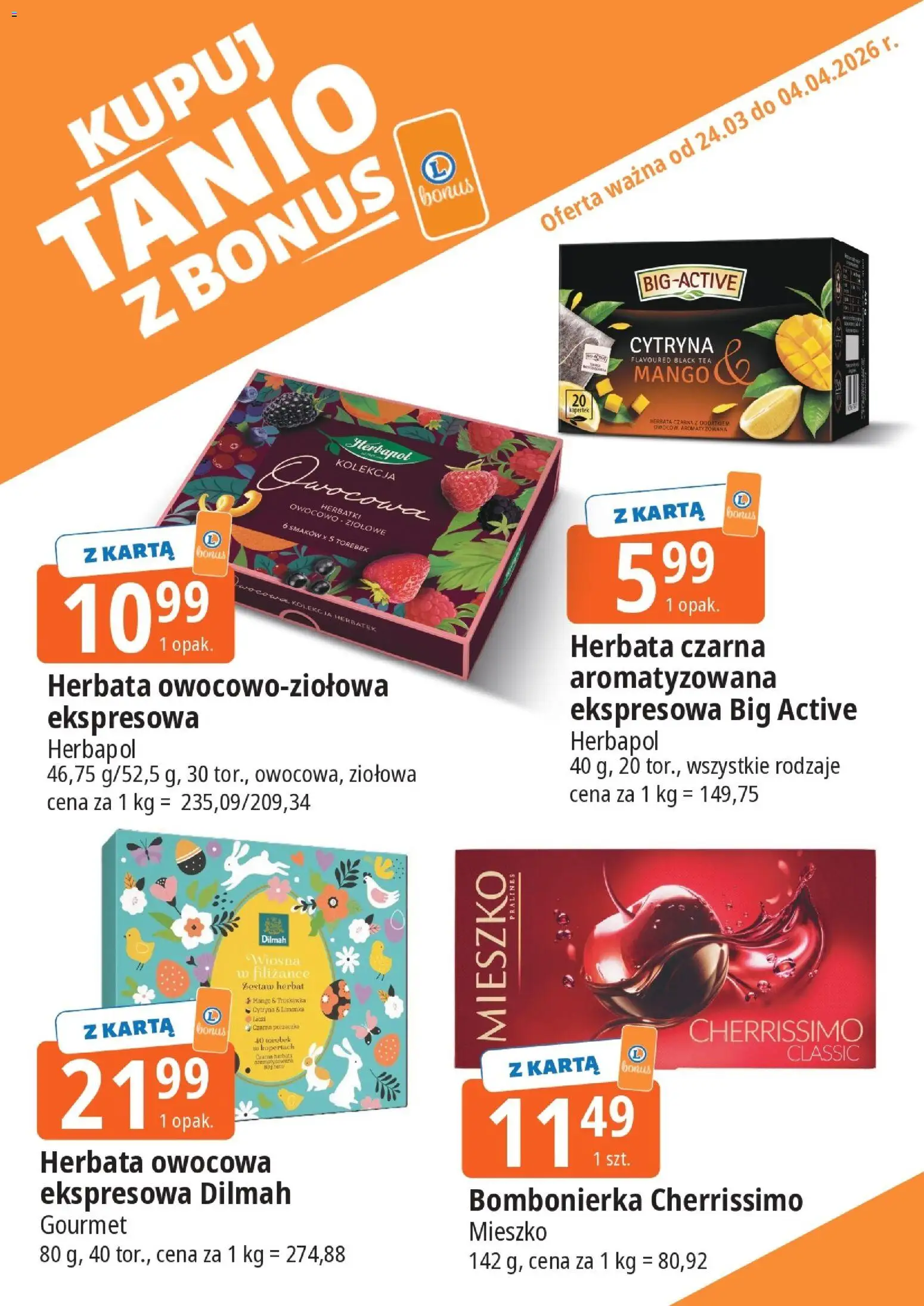 E.Leclerc gazetka - Zamość kupony dodatkowe od 24.03.2026 | Strona: 16 | Produkty: Cytryna, Mango, Limonka, Bombonierka