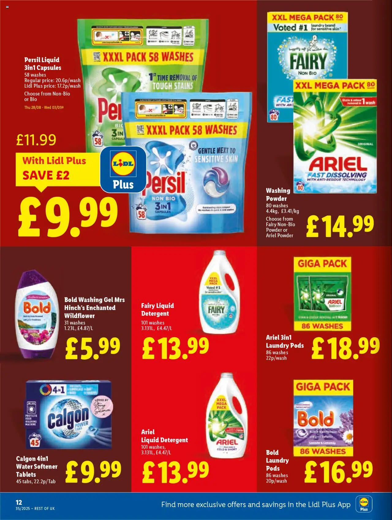  | Page: 14 | Products: Powder, Persil, Detergent, Washing machine