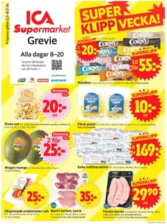 ICA Supermarket - Grevie - Förhandsvisning av reklamblad från butik ICA Supermarket aktuell från 02.02.2026