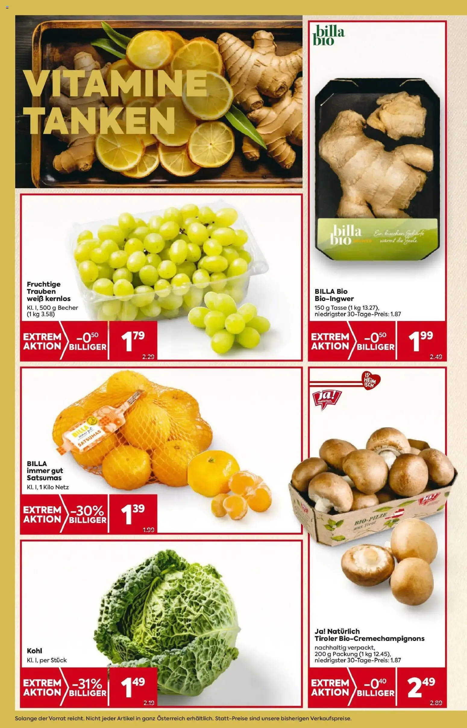 Billa Flugblatt - Oberndorf Bei Salzburg, Lamprechtshausen, Maria Alm gültig ab 13.11.2025 | Seite: 10