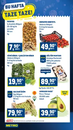 Metro Katalog - 14.08.2025 tarihinden itibaren geçerlidir | Sayfa: 2