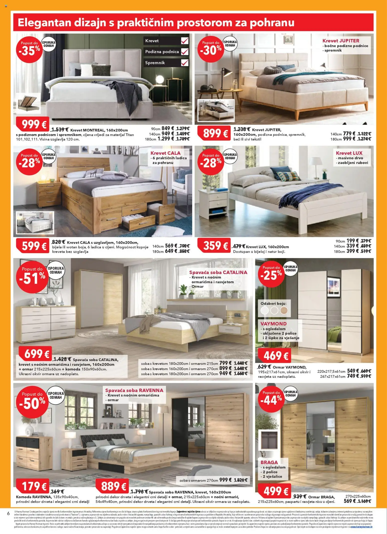 Harvey Norman katalog | vrijedi od 23.04.2026 | Stranica: 6 | Proizvodi: Ormar, Rasvjeta, Podnice, Audio