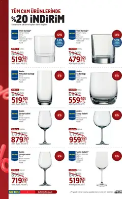 14.02.2026 tarihinden itibaren geçerli olan Metro kataloğu önizlemesi | Sayfa: 4 | Ürünler: Şarap, Su, Soda, Su bardağı