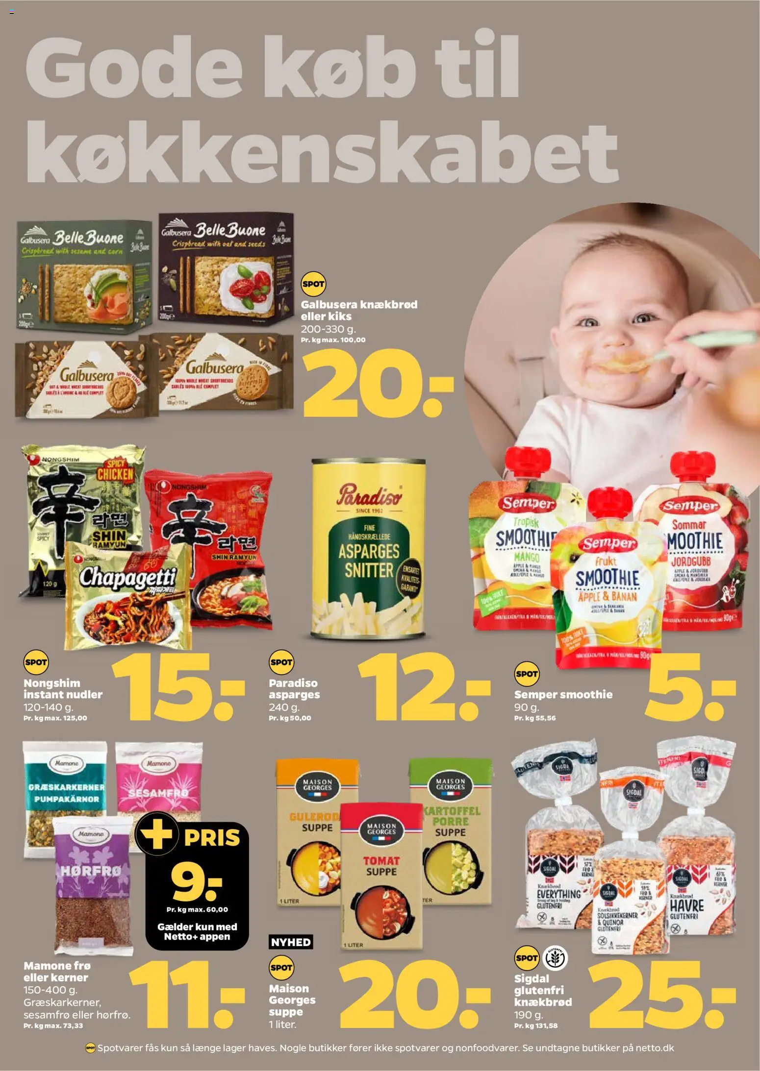 Netto tilbudsavis – gyldig fra 01.11.2025 | Side: 27 | Produkter: Mango, Solsikkekerner, Suppe, Lingerie