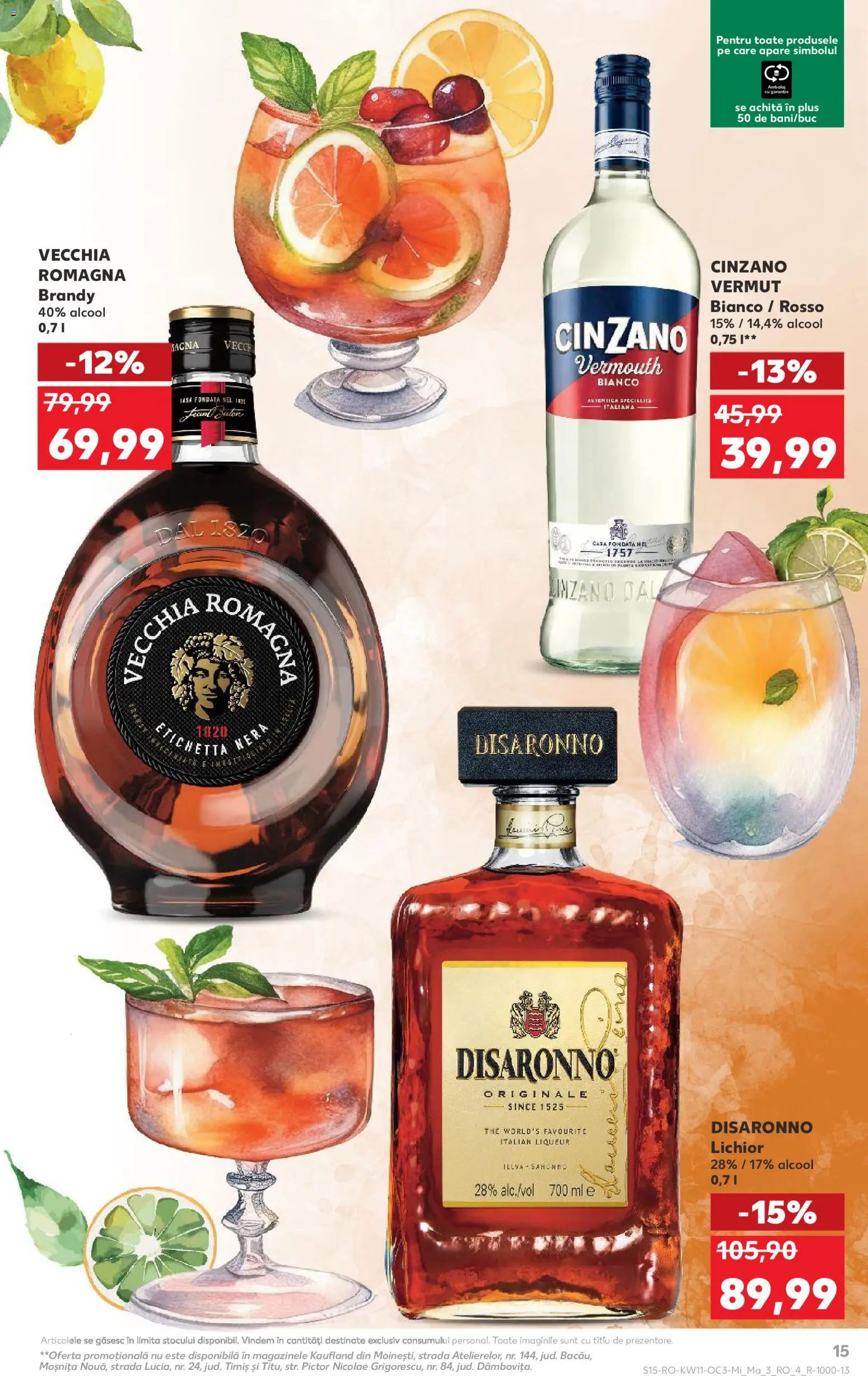 Noul catalog Kaufland – valabil de la 11.03.2026 | Pagină: 15 | Produse: Lichior