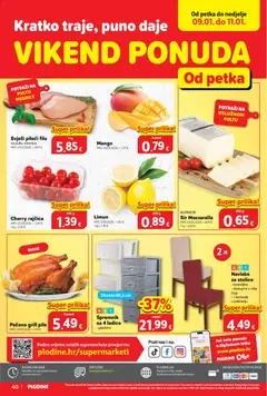 Plodine - Katalog - Pregled kataloga iz trgovine Plodine, vrijedi od 07.01.2026 | Stranica: 40