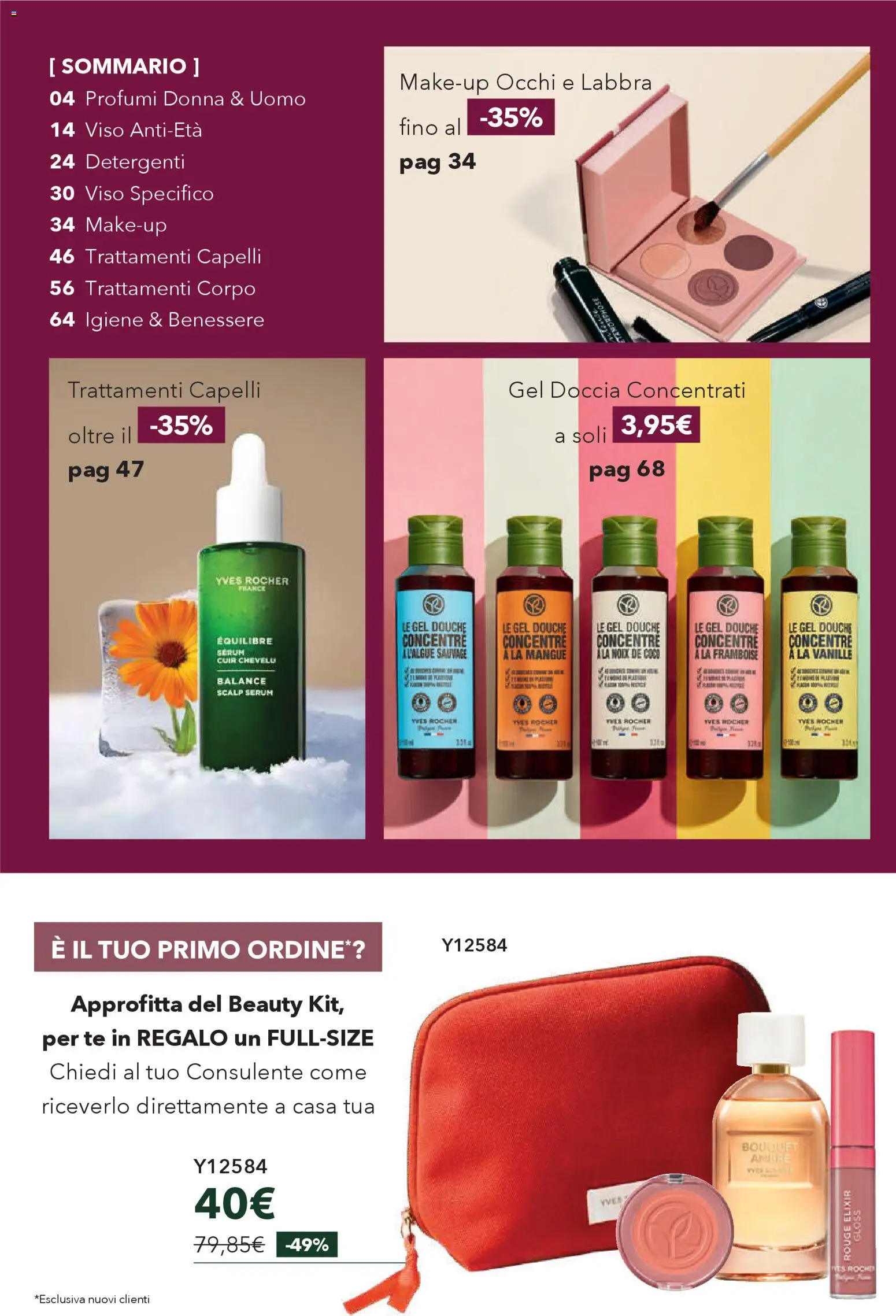 Volantino Yves Rocher del 30.01.2026 | Pagina: 2 | Prodotti: Tè, Doccia