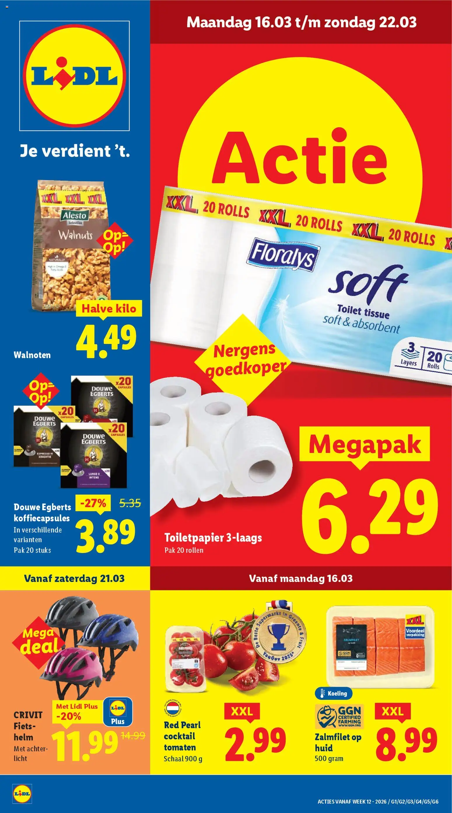 {H1} | Pagina: 1 | Producten: Koffiecapsules, Schaal, Toilet, Fruit
