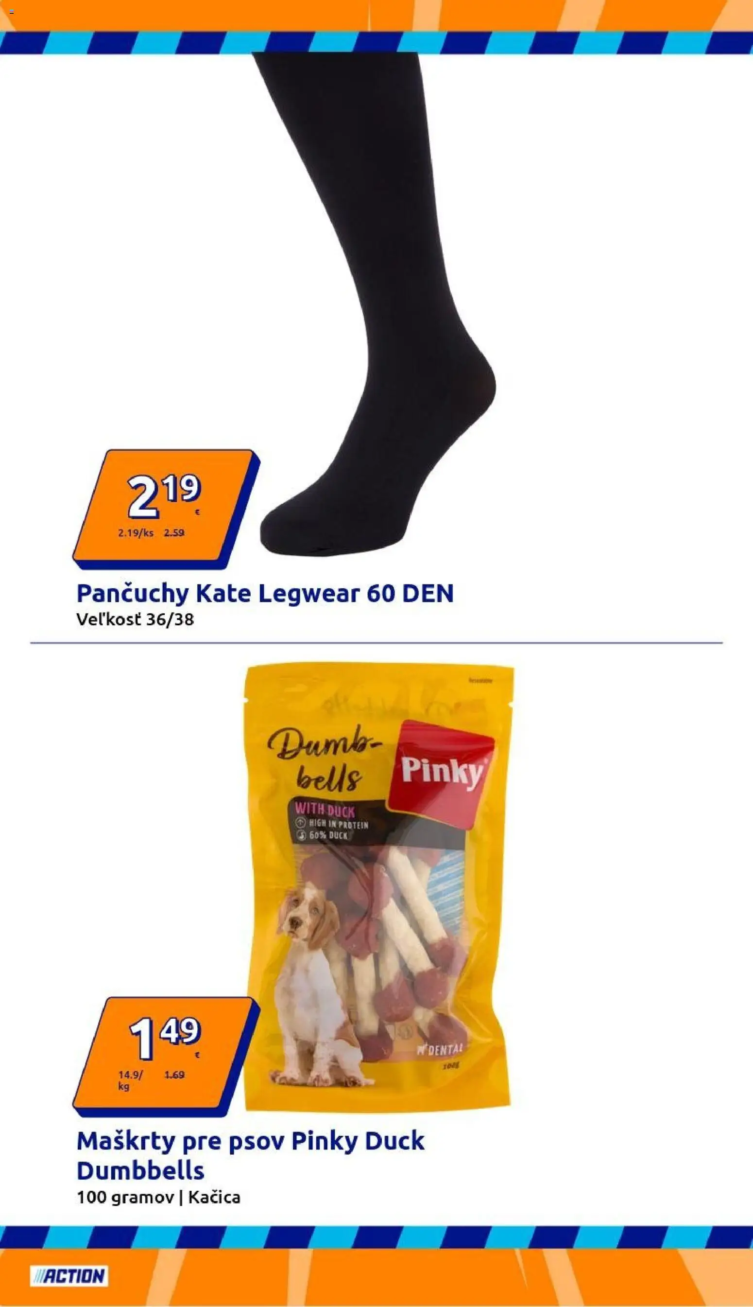 Nové Action akcie – leták je platný od 21.01.2026 | Strana: 2 | Produkty: Protein, Kačica