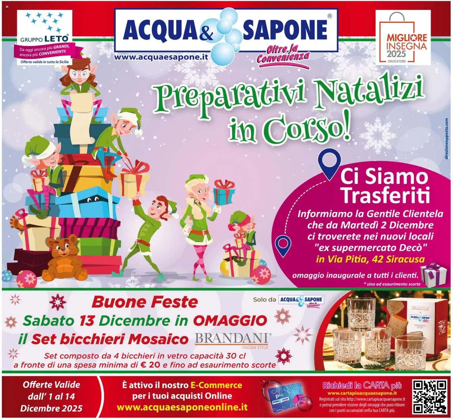 Volantino Acqua e Sapone del 01.12.2025 | Pagina: 1 | Prodotti: Sapone