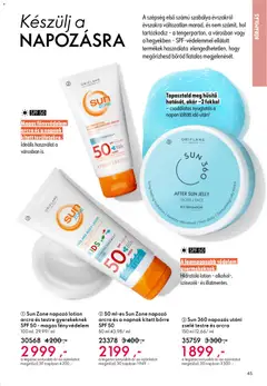 Katalógus Oriflame 2026/05 - amely érvényes a következő dátumtól: 25.03.2026 | Oldal: 45 | Termékek: Alkohol, Body