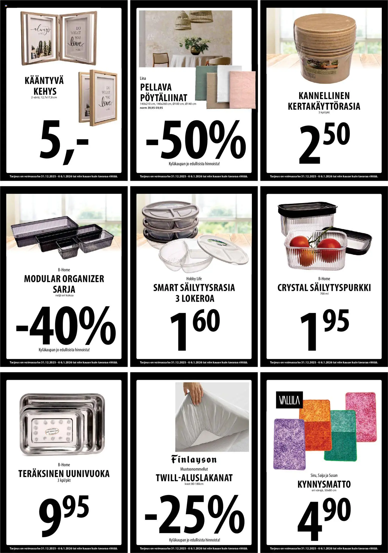 Tuuri tarjoukset – voimassa 31.12.2025 alkaen | Sivu: 11