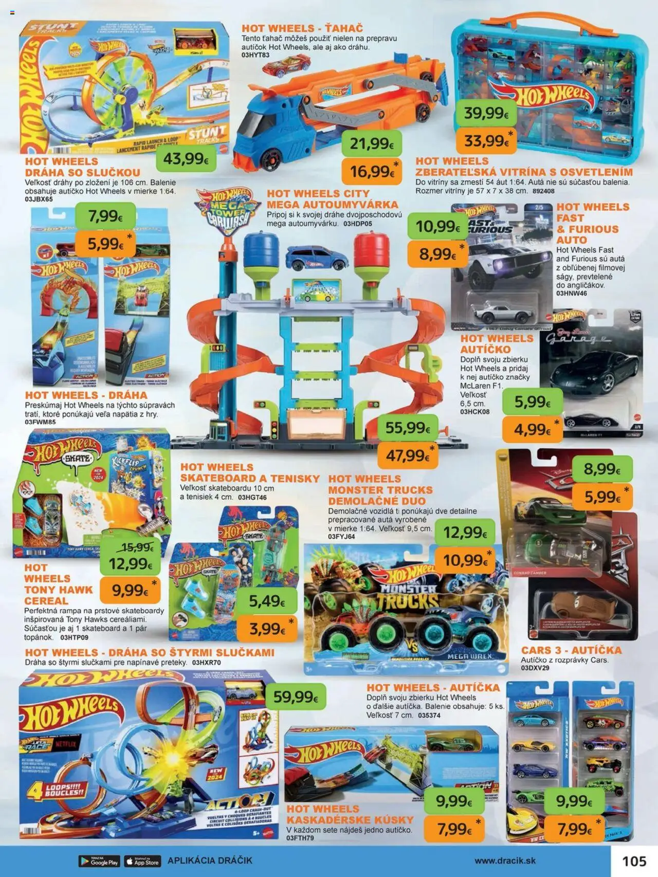 Nové Dráčik akcie – leták je platný od 03.10.2025 | Strana: 105 | Produkty: Tenisky