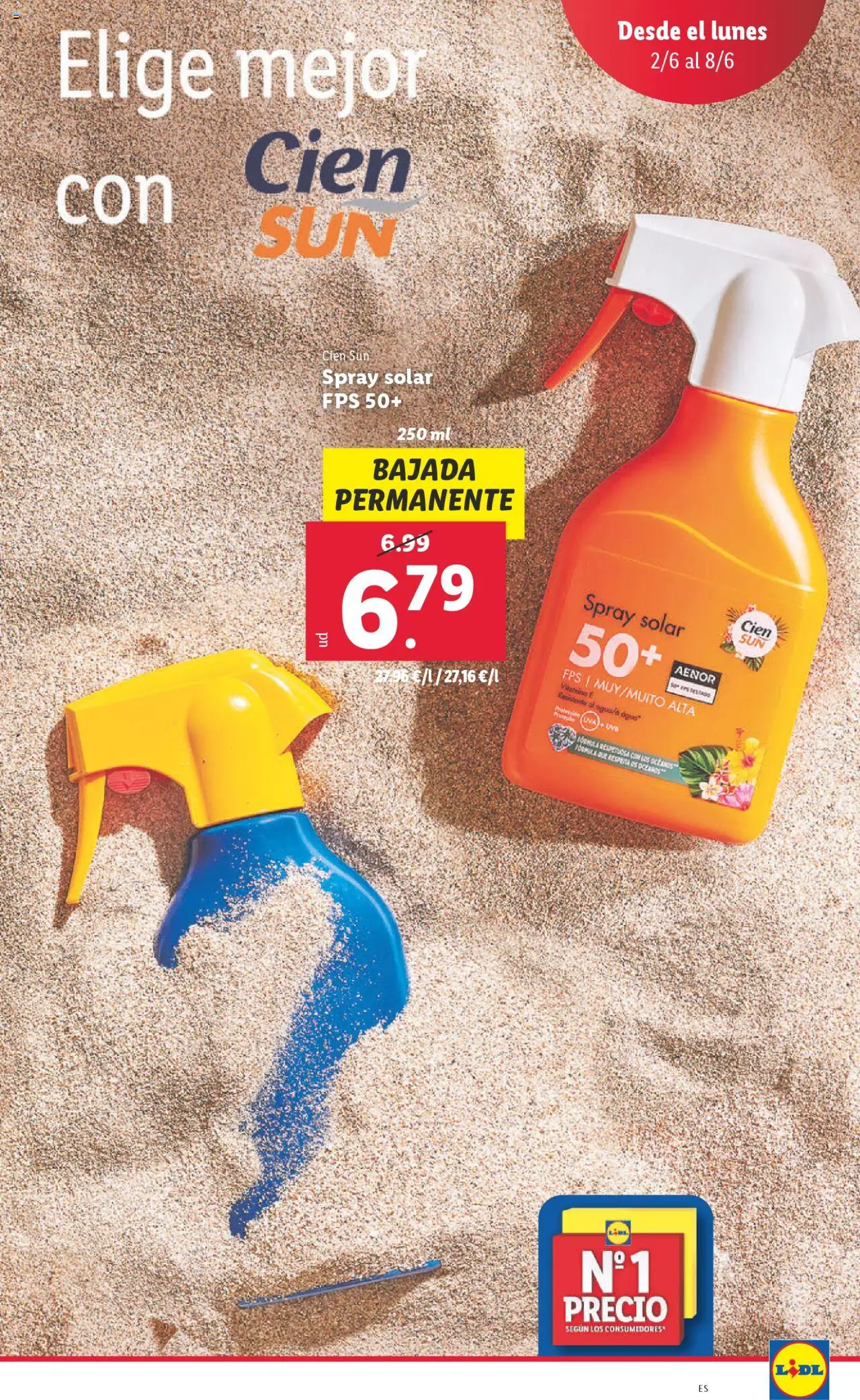 Lidl catálogo MAD │ válido desde el 02.06.2025 | Página: 17 | Productos: Spray solar