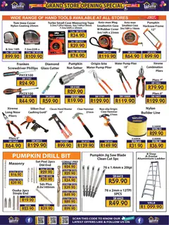 Laduma Hardware specials catalogue – valid from 26.03.2026 | Page: 19 | Products: Cover, Cutter, Hammer, Hacksaw