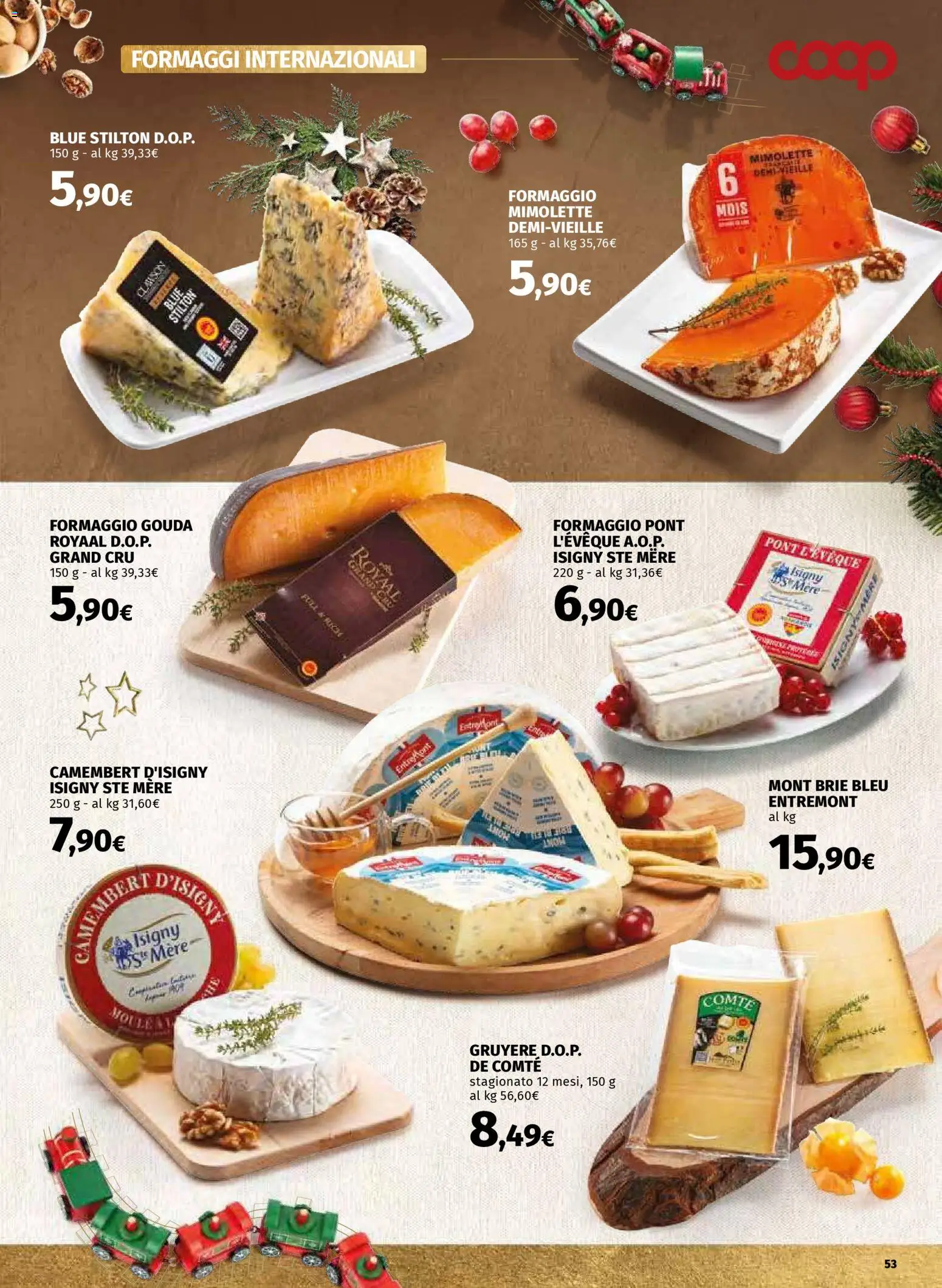 Volantino COOP del 01.12.2025 | Pagina: 53 | Prodotti: Formaggio