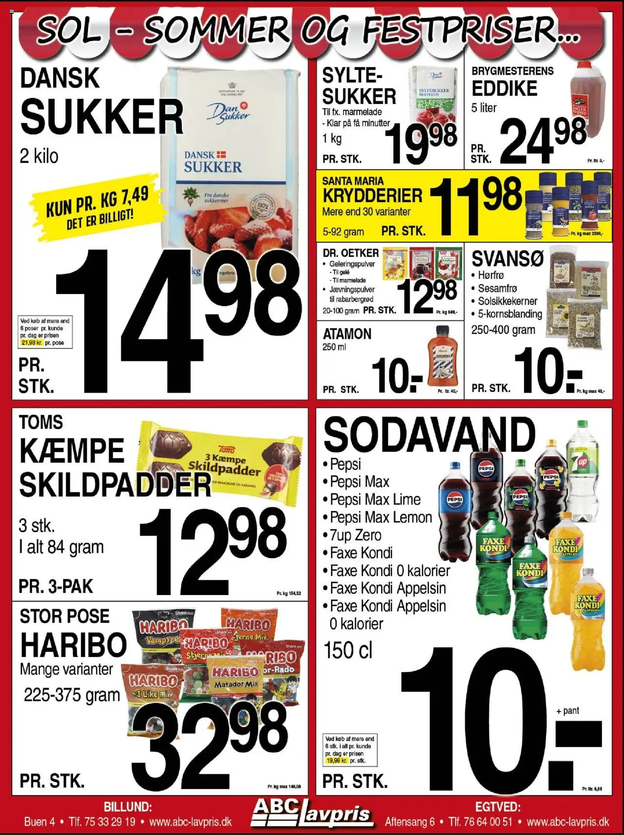 Abc Lavpris Tilbudsavis gyldig fra 25.06.2025 | Side: 2 | Produkter: Solsikkekerner, Lime, Pepsi, Pepsi Max