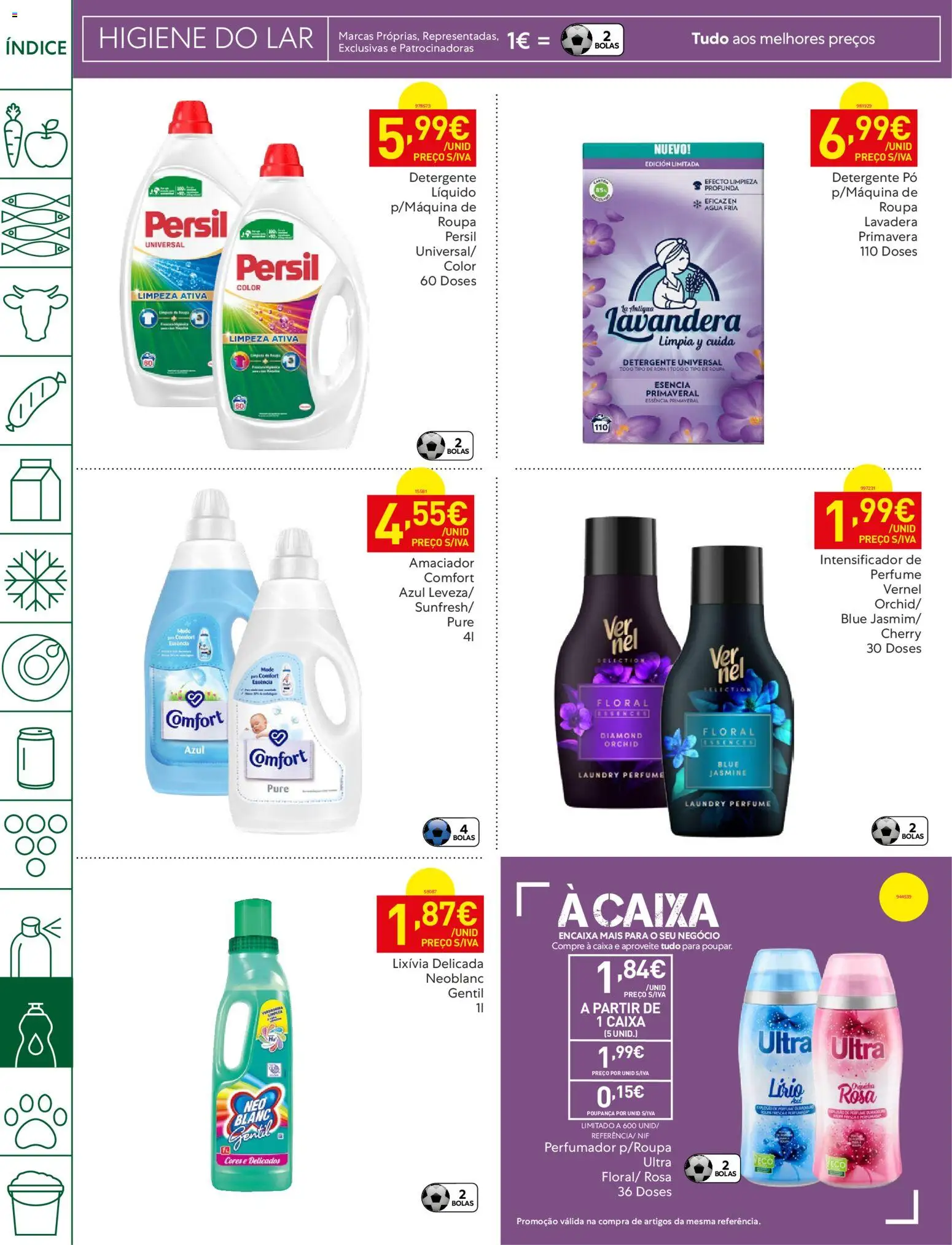 Recheio folheto │ válido de 28.04.2026 | Página: 48 | Produtos: Agua, Perfume, Detergente, Caixa