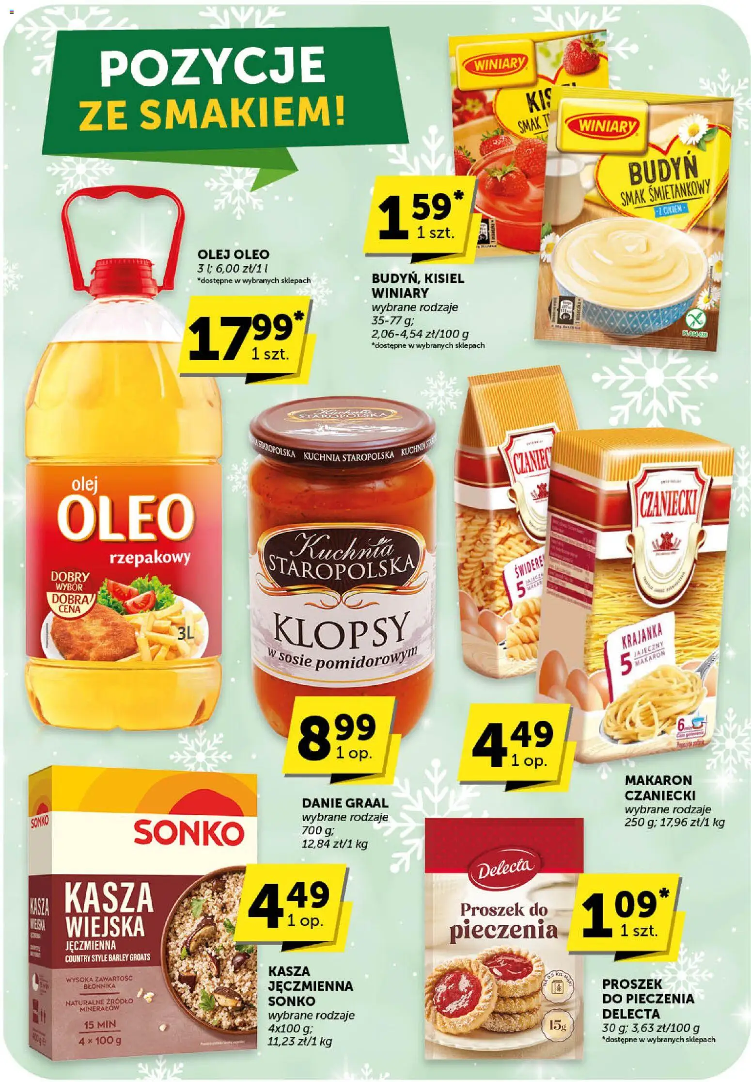 ABC Gazetka od 22.01.2026 | Strona: 19 | Produkty: Kasza, Olej, Makaron