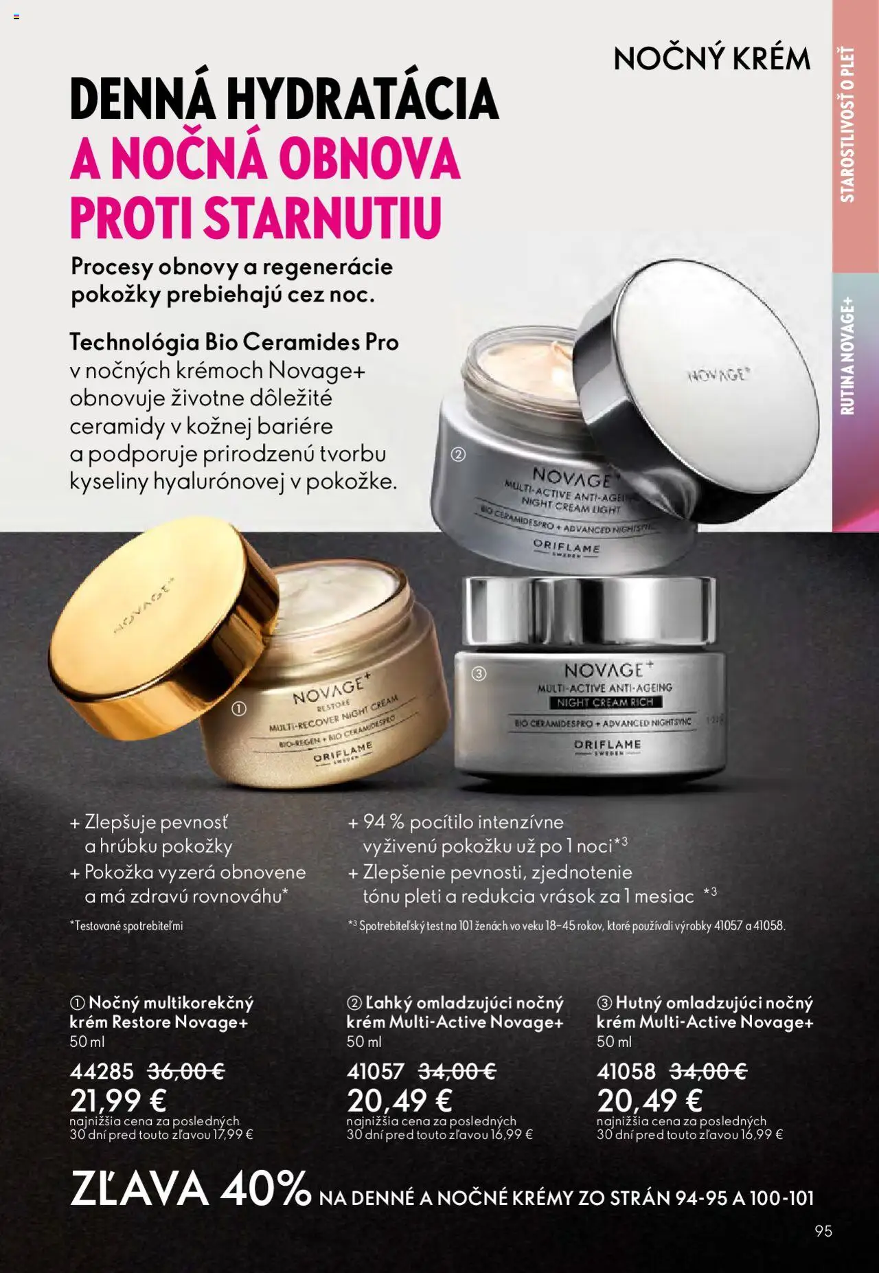 Nové Oriflame akcie – leták je platný od 01.10.2025 | Strana: 95 | Produkty: Krém