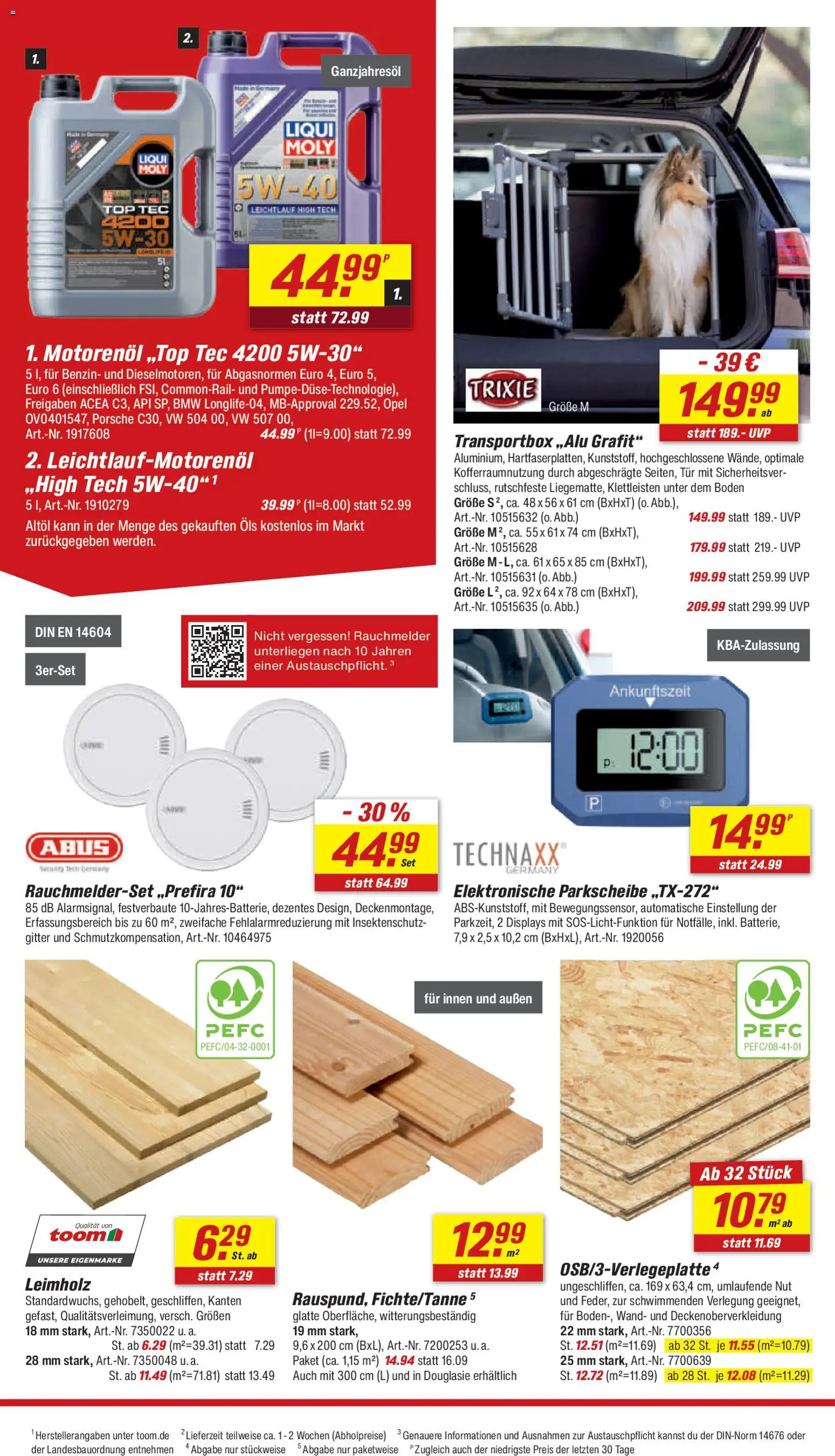 Toom Baumarkt Prospekt 	 – gültig ab 18.04.2026 | Seite: 20 | Produkte: Top, Tür