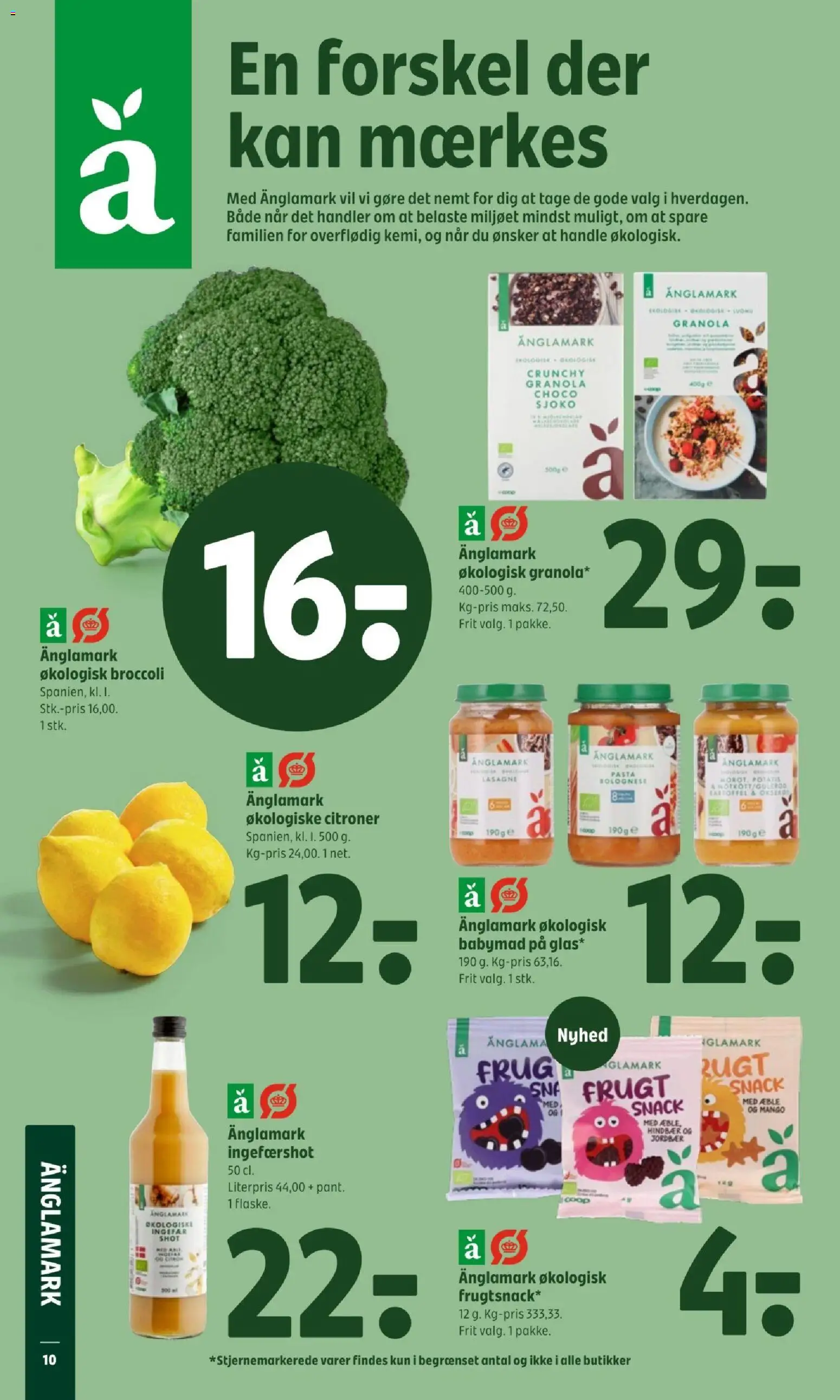 Coop 365 tilbudsavis – gyldig fra 08.01.2026 | Side: 12 | Produkter: Mango, Jordbær, Broccoli, Hindbær