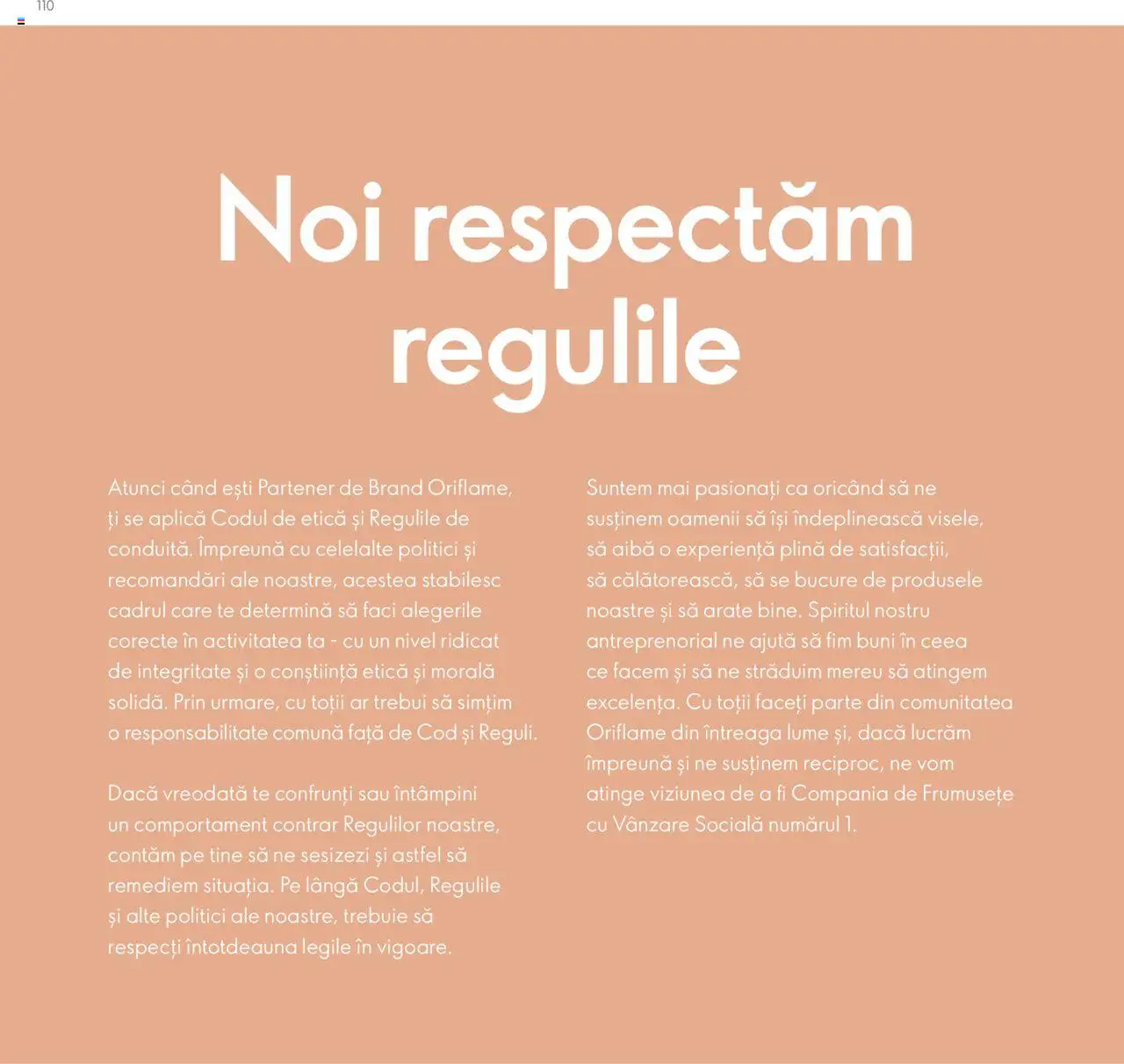 Noul catalog Oriflame – valabil de la 09.07.2024 | Pagină: 110