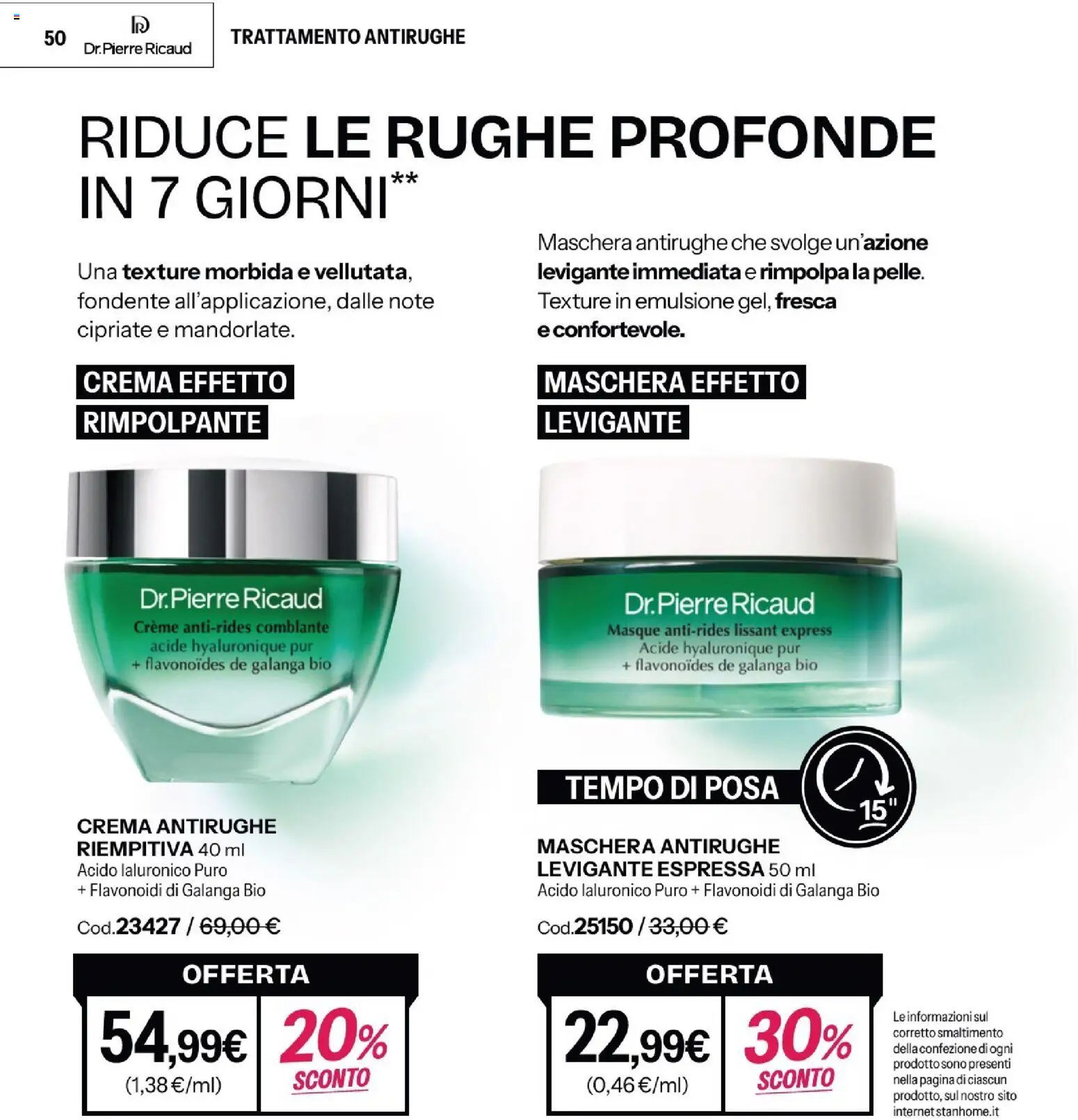 Volantino Stanhome del 23.12.2025 | Pagina: 50 | Prodotti: Crema, Maschera