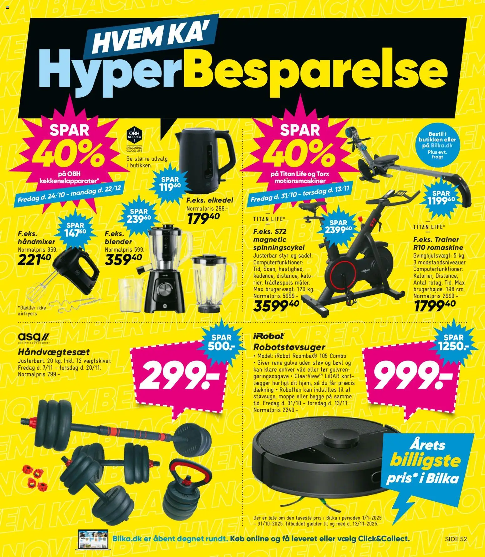 Bilka tilbudsavis – gyldig fra 07.10.2025 | Side: 5 | Produkter: Robotstøvsuger