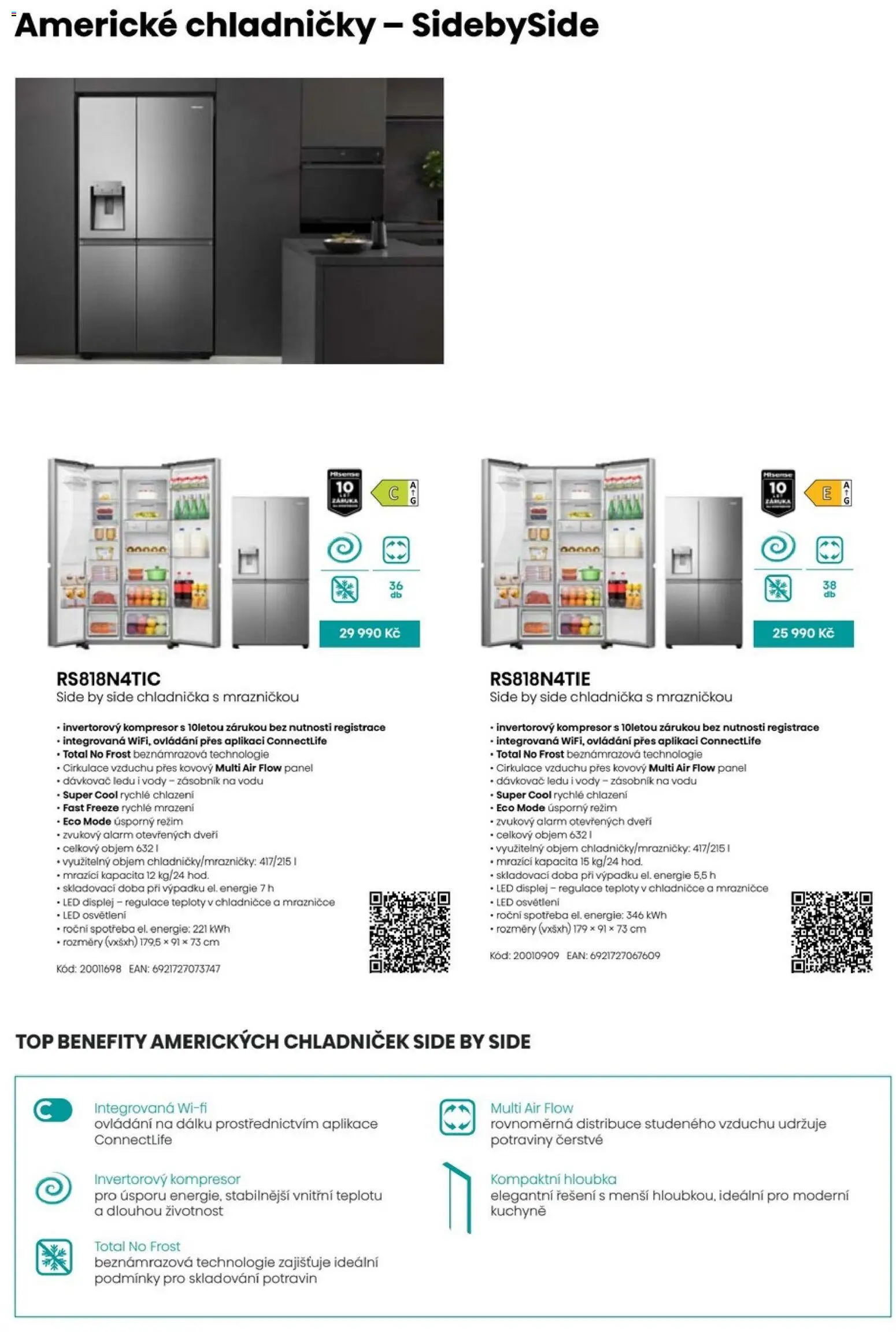 XXXLutz leták - Hisense 2025 od 01.09.2025 | Strana: 18 | Produkty: Zásobník, Dávkovač, Chladnička, Potraviny