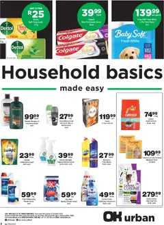 OK Foods specials catalogue – valid from 10.12.2025 | Page: 8 | Products: Bleach, Powder, Cat food, Dishwashing liquid