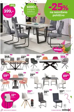 Mömax katalog │ velja od 25.08.2025 | Stran: 3 | Izdelki: Jedilna miza, Pohištvo, Miza, Stol