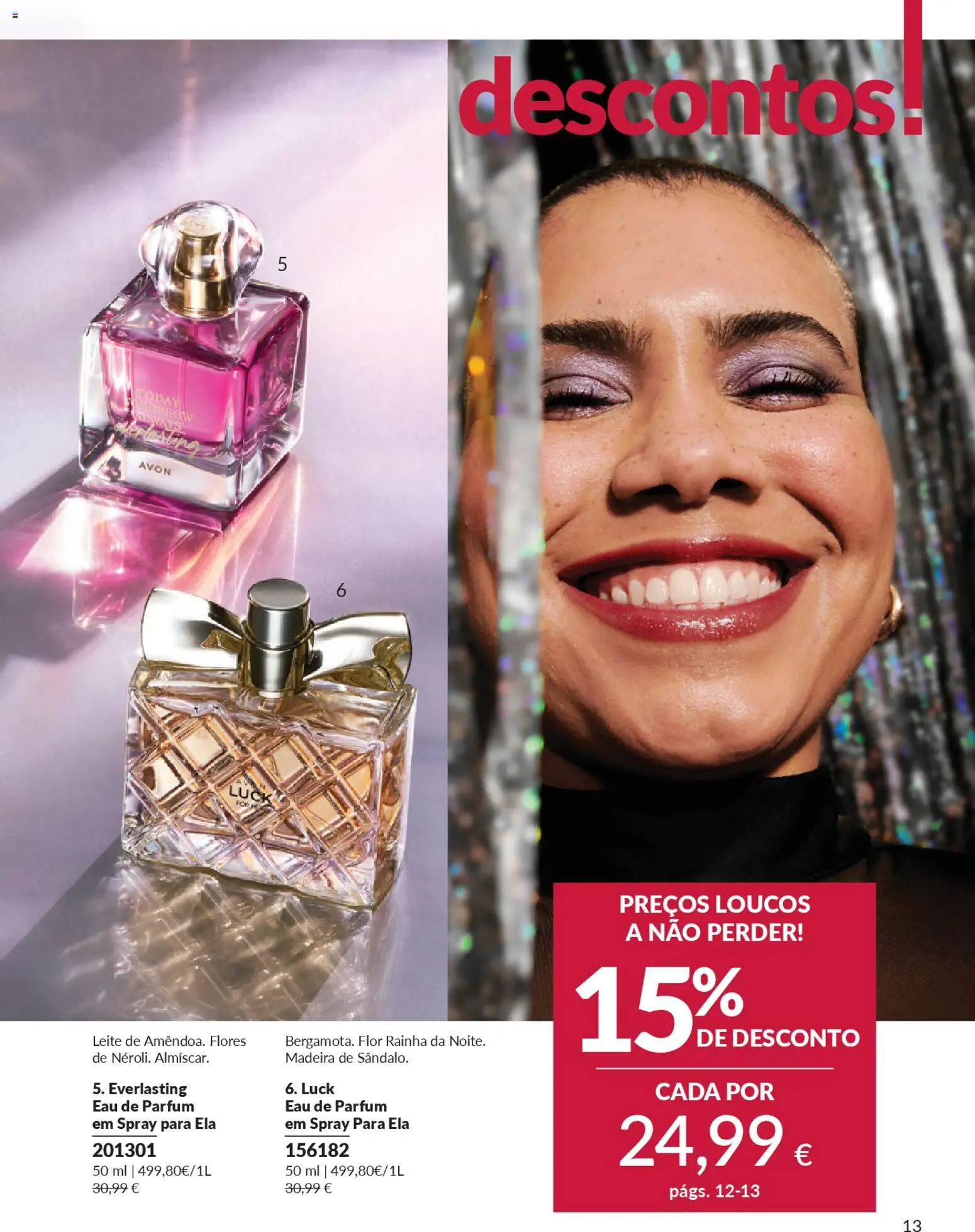 Catálogo Avon Campanha 1 │ válido de 01.01.2026 | Página: 13 | Produtos: Flores, Leite