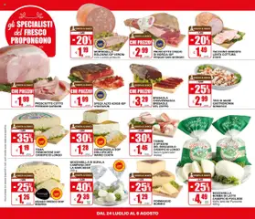 Volantino Il Gigante del 24.07.2025 | Pagina: 12 | Prodotti: Prosciutto Crudo, Bresaola, Tacchino, Pistacchi