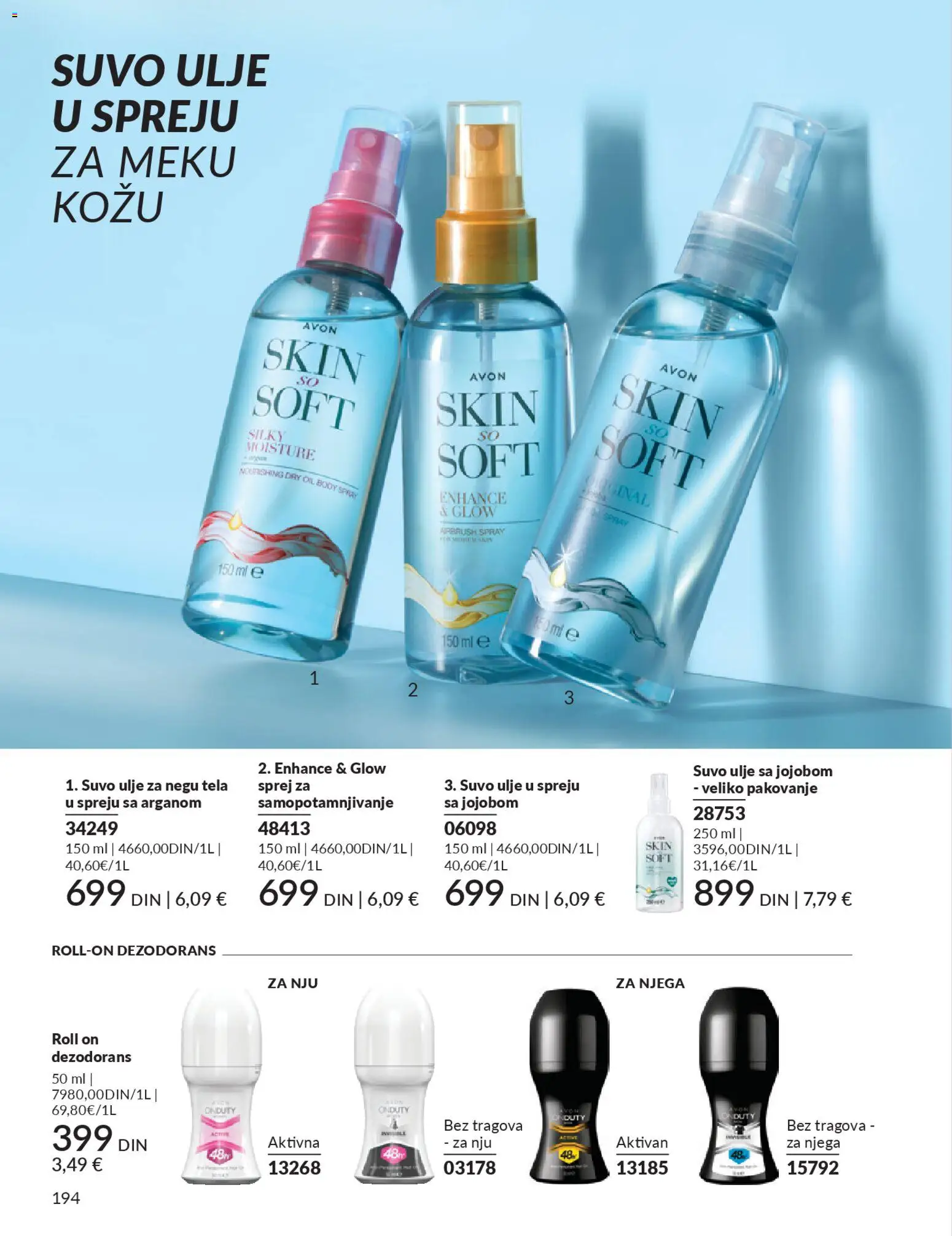 AVON katalog - važi od 01.11.2025 | Strana: 194