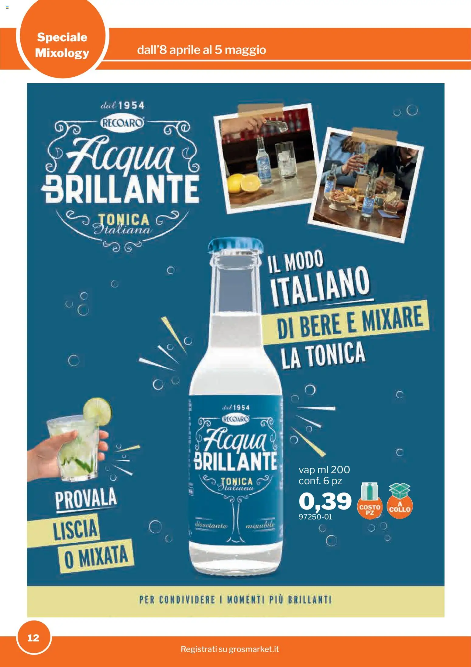 Volantino Sogegross del 08.04.2026 | Pagina: 12 | Prodotti: Acqua