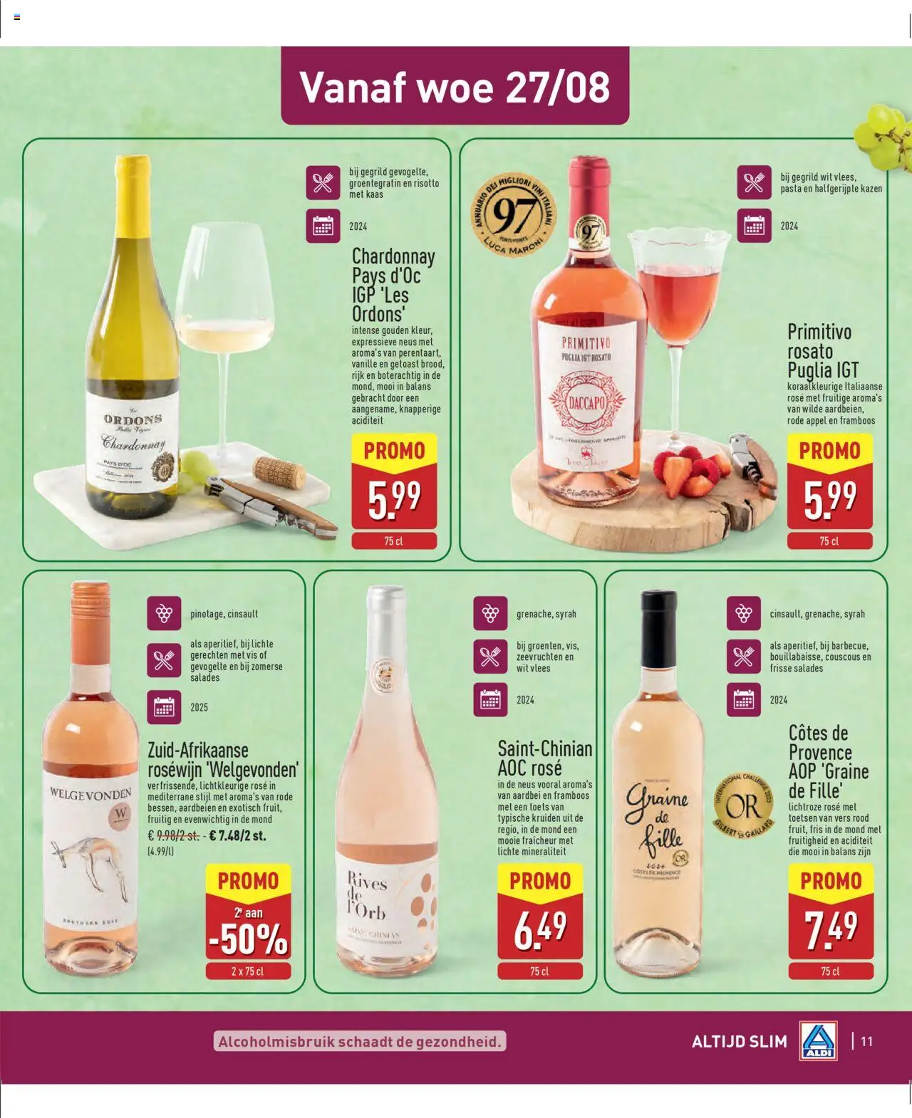  | Pagina: 11 | Producten: Salades, Pasta, Appel, Kaas