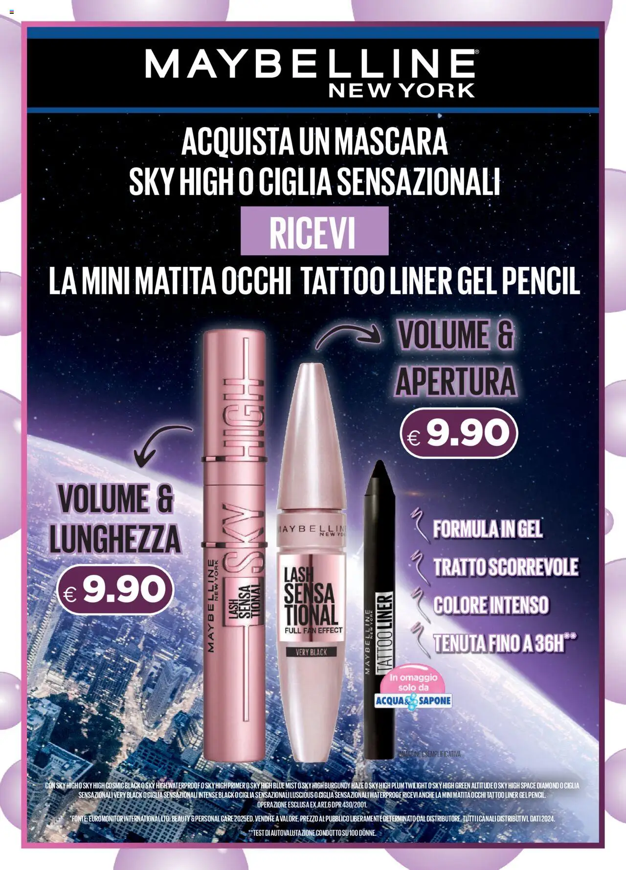 Volantino Acqua e Sapone del 12.10.2025 | Pagina: 17 | Prodotti: Mascara, Fan