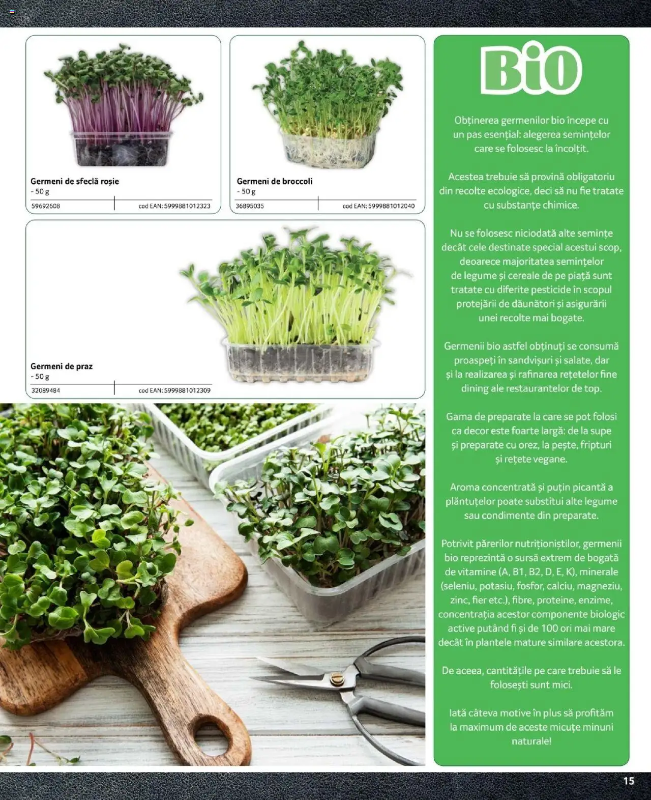 Noul catalog Selgros – valabil de la 09.02.2024 | Pagină: 15 | Produse: Cereale, Condimente, Legume, Sfeclă