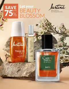 Justine specials catalogue – valid from 19.09.2025
