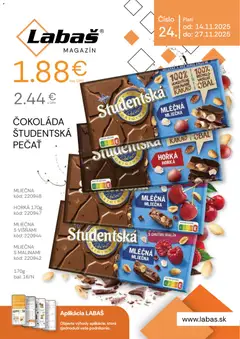 Labaš leták platný od 14.11.2025
