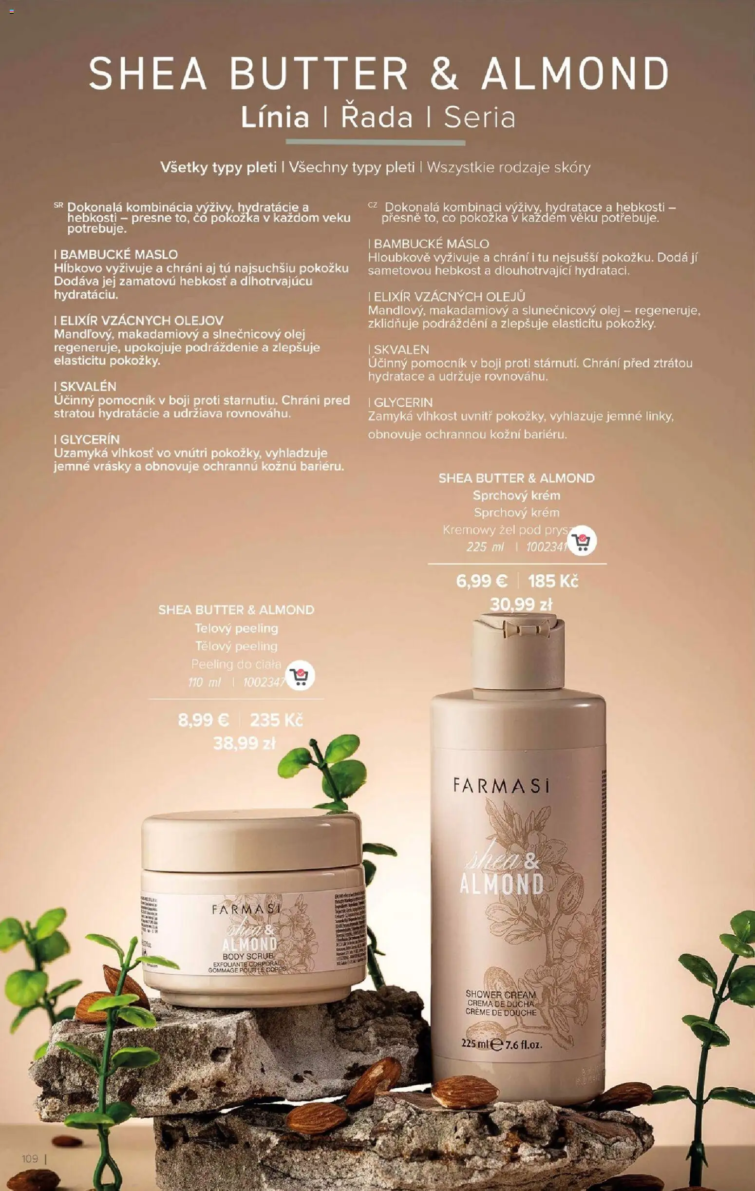 Nové Farmasi akcie – leták je platný od 01.01.2026 | Strana: 109 | Produkty: Maslo, Olej, Slnečnicový olej, Krém