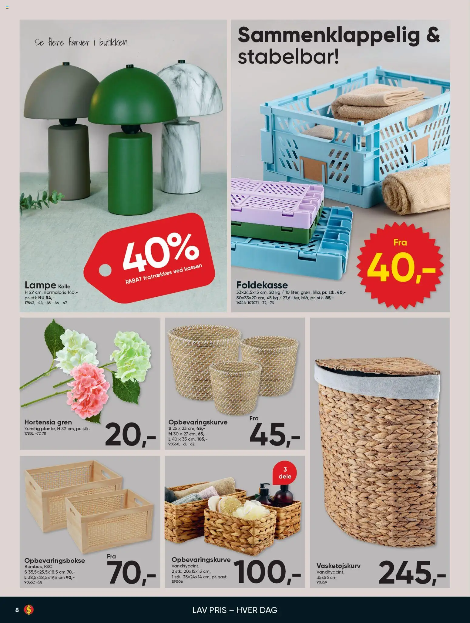 Bigdollar tilbudsavis – gyldig fra 27.02.2026 | Side: 8 | Produkter: Lampe