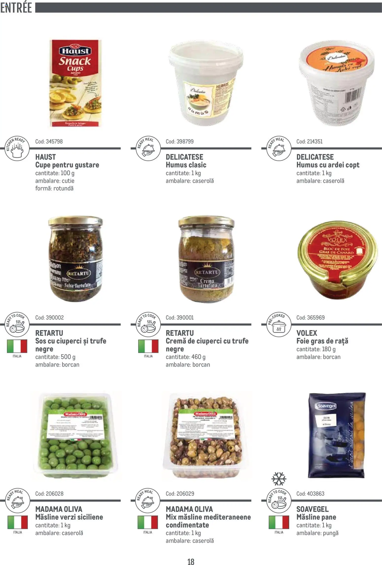 Noul catalog Metro – valabil de la 14.11.2024 | Pagină: 18 | Produse: Cutie, Ardei, Cremă, Sos