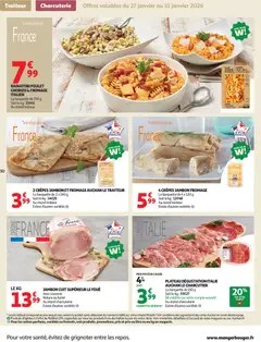 Auchan - Prévisualisation de Auchan prospectus valide à partir de 27.01.2026 | Page: 50 | Produits: Chorizo, Fromage, Jambon, Porc