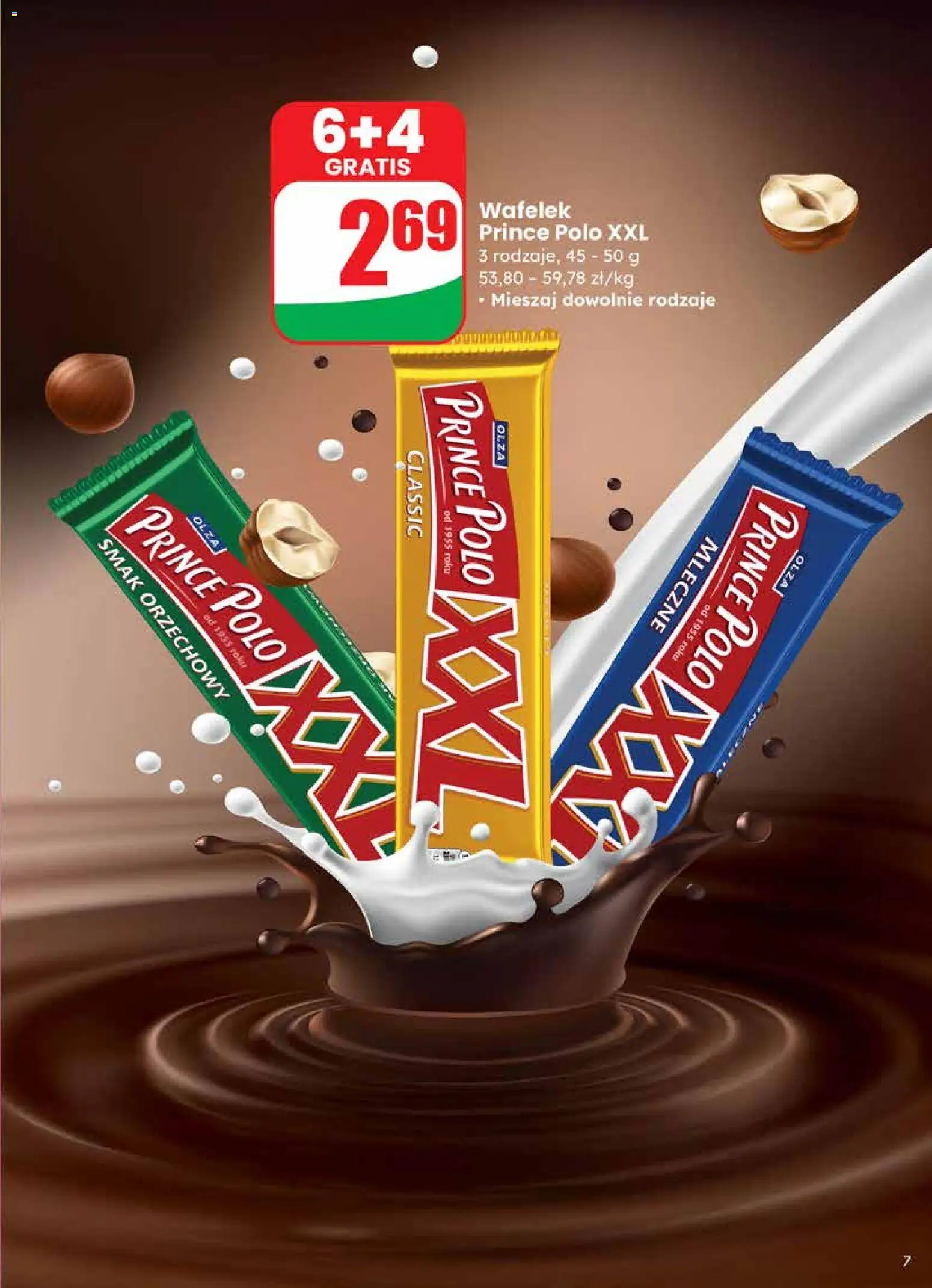 Dino Gazetka od 19.11.2025 | Strona: 7 | Produkty: Prince polo xxl