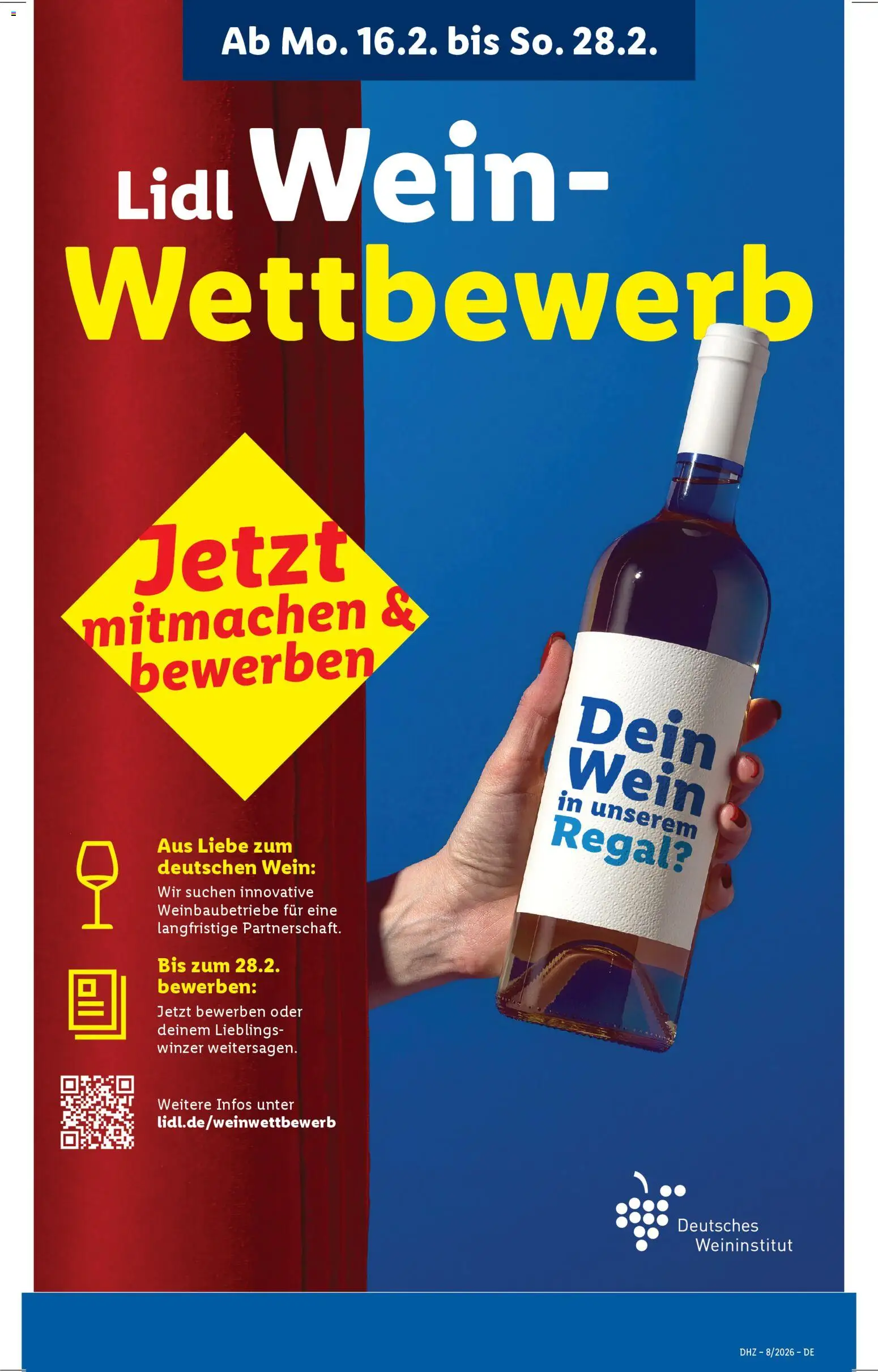 Lidl Prospekt Hohenkirchen – gültig ab 16.02.2026 | Seite: 23 | Produkte: Regal, Wein