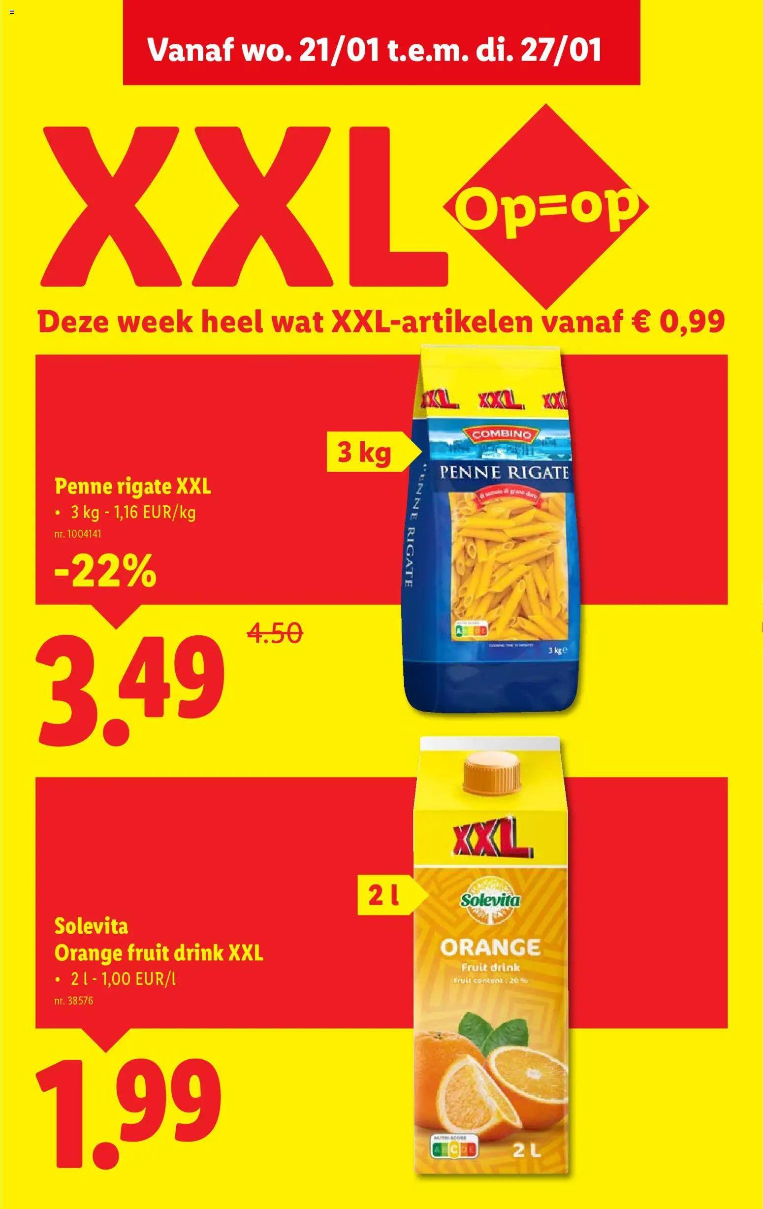 {H1} | Pagina: 18 | Producten: Pasta, Fruit